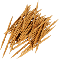 Scattered Toothpicks
