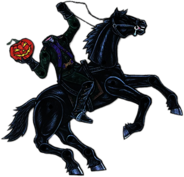 Headless Horseman Articulated Toy