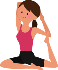 Woman Seated Stretch