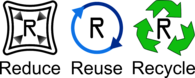 Reduce Reuse Recycle Symbols