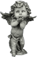 Cherub Blowing Kiss Figurine