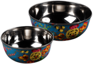Handpainted Floral Enamel Bowls