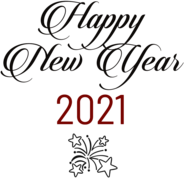Happy New Year 2021 Fireworks Icon