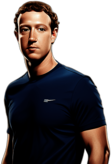 Mark Zuckerberg portrait