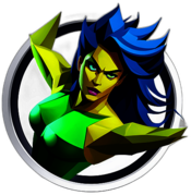 She-Hulk Character - App Icon - Fan Art