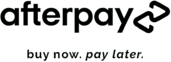 Afterpay logo and slogan