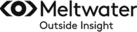 Meltwater grey logo and slogan