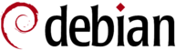 Debian logo landscape