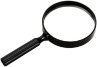 Magnifying Glass With Grey Handle