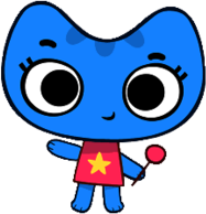 Kate Holding Lollypop