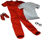 Orange Prison Uniform