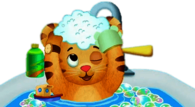 Daniel Tiger Taking A Bath