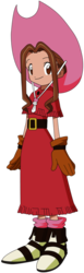 Digimon Character Mimi Tachikawa With Pink Hat