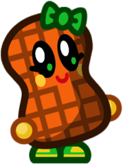 Shelly the Nattering Nutling Looking Sideways