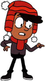 Hilda Character Trevor Pointing