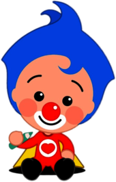 Plim Plim Holding A Pencil