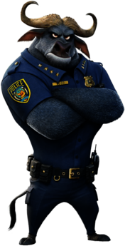 Zootopia Chief Bogo Arms Crossed