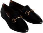 Equestrian Buckle Loafers