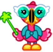 Tuco the Garish Glamingo