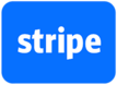 Stripe blue banner