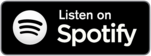 Listen on Spotify banner black and white