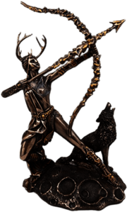 Artemis Shooting Arrow