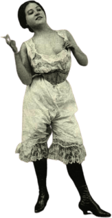 Victorian Woman Underwear