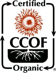 Certified CCOF Organic