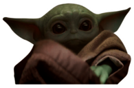 Baby Yoda Face