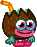 CocoLoco the Naughty Nutter Side View