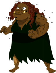 Bat Pat Character Grundulla the Ugly Ogre