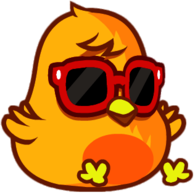 DJ Quack the Disco Duckie Looking To the Right