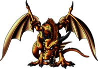 Dragon Quest (Dragon Warrior) character Golden Dragon