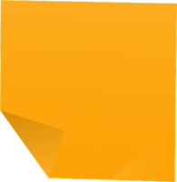 Light Orange Post-it Note