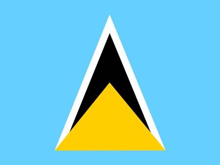 Flag of Saint Lucia