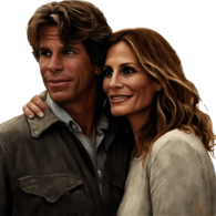 Julia Roberts and Danny Moder