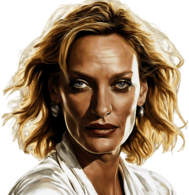 Uma Thurman Portrait