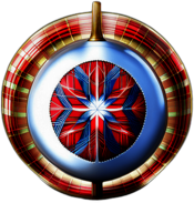 Tartan Pattern Bauble With A Traditional Look, Minimalist - Single Item, Decorated Christmas Bauble, High Detail, No Shadow