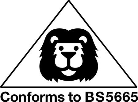 Conforms to BS5665