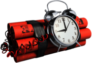 Bomb With Clock