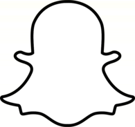 Snapchat Ghost Outline