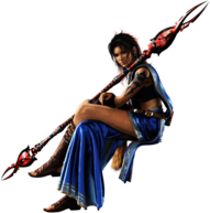 Final Fantasy Sitting Sideview