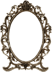 Oval Silver Frame
