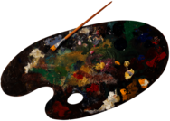 Palette Oil Painting