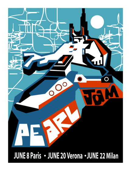 Pearl Jam Paris Robot