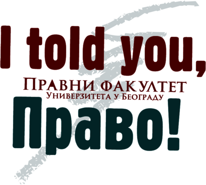 Pravni Fakultet, Promo materials