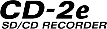 CD-2e SD/CD Recorder
