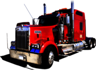 American Truck Kenworth Red