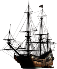 Ancient Sailing Ship