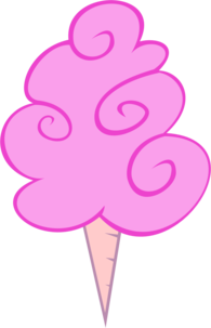 Pink Cotton Candy Clipart